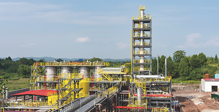 南充1井脫硫、脫水、硫磺回收裝置